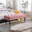 Repose-pieds capitonné en velours-805044303