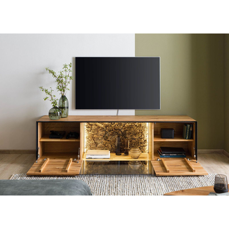 STARNBERG Unfinished TV Stand for TVs up to 65"