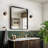 Yedidalga 1-Light Dimmable Black/Copper Finish Armed Sconce