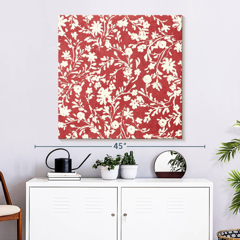 Motif de jardin d'été Kerner III, H 33 po x l 33 po