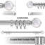 Ehrhardt Silver Curtain Track/Rail-395433198