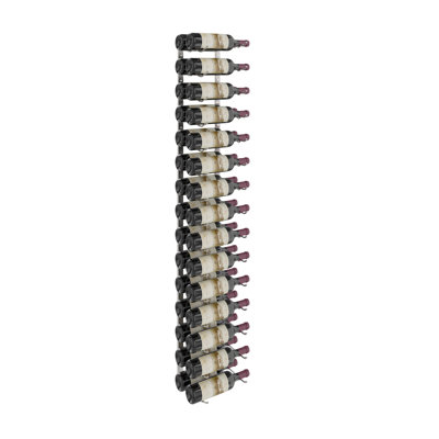 Indurial 18 Bottle Wall Mounted Wine Bottle Rack