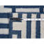 5'2"x7' Yale Blue Kilim Design Flat Weave Hand Woven Organic Wool FC7E75559FC544F8A143D8D30A254181