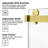 Frameless Double Sliding Shower Door