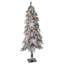 Lighted Artificial Cedar Christmas Tree-414329495