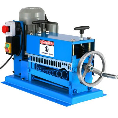 Wire Stripping Machine DA 0.06 inch -1.5 inch,Wire Stripper Machine 11 Channels 10 Blades, Automatic Wire Stripping Tool with Manual Hand Cranked Industrial for Recycling Copper Wire