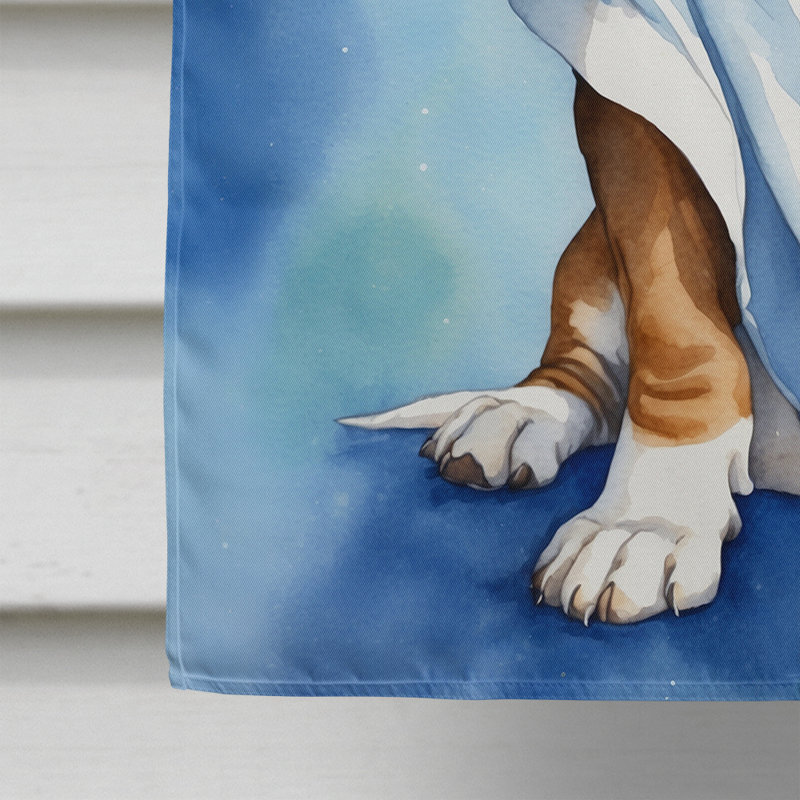 Basset hound «My Angel House» - drapeau