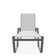 Holna Outdoor Rust-Resistant Metal Chaise Lounge