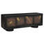 Buffet 4 portes Balthazar en fer contemporain multicolore