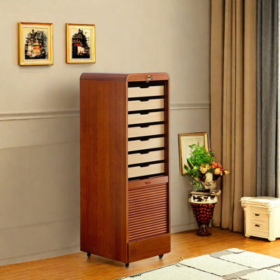 Buffet décoratif rétro compact et pratique