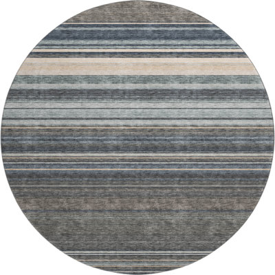 Premium Machine Washable Prisco Taupe Rug