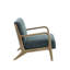 Chaise style Mid-Century avec structure en bois massif et rembourrage en mousse haute rembourrée-1573701786