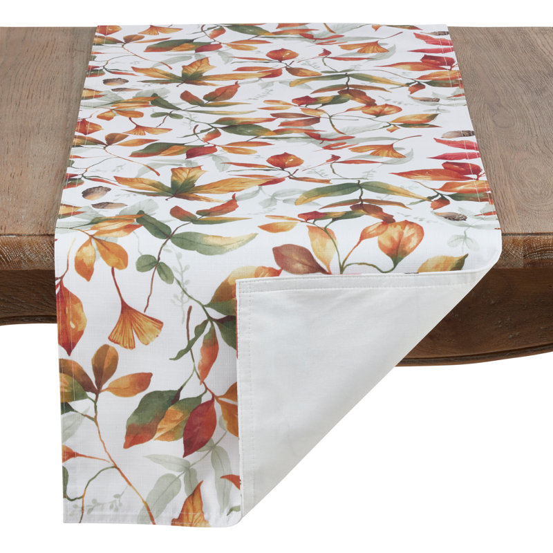 Lakeland Fall Leaf Table Runner, 72" x 16"