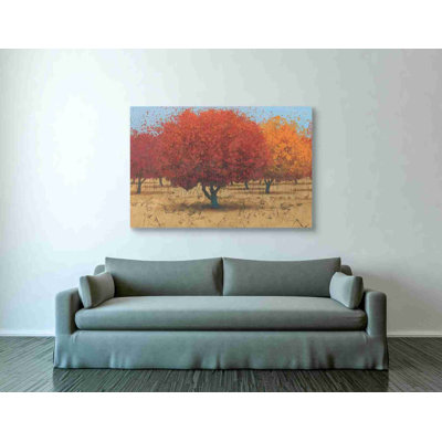 «Orange Trees II» par James Wiens, art mural sur toile
