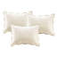 Housse de lit de jour Country Cottage en crème - réversible 6 pièces avec bord festonné, convient au matelas simple et à l'allure chic chic