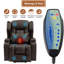 Fauteuil de massage chauffant en similicuir-1885689693