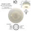 Plastic LED Flush Mount