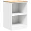 Solid Wood Single Storage Cabinet ( 85cm H x 60cm W x 51cm D)-1926058466