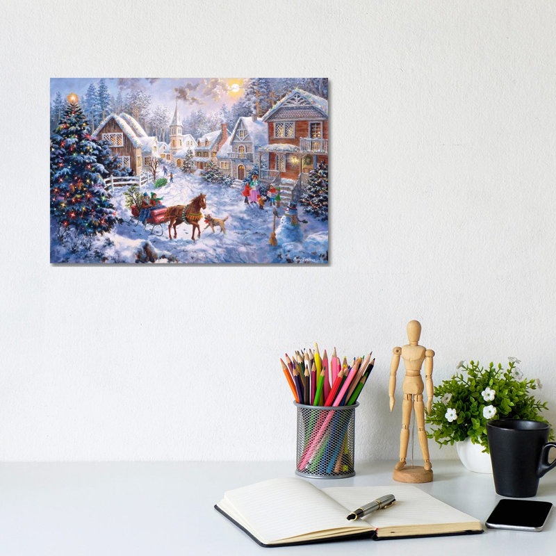 Nicky Boehme - Print on Canvas, No Frame, 20.32 cm H x 30.48 cm W