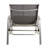 Stylish And Functional Outdoor Chaise Lounges With Aluminum Frame Ventilating Mesh Seating, Adjustable For Patio, Grey, 79.01 W X 27.62 D 21.08 H, Of Two Lightweight Lounge Air - Circulating Seating