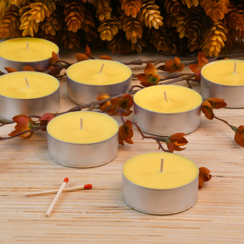 Bougie chauffe-plat longue durée parfumée Citronella