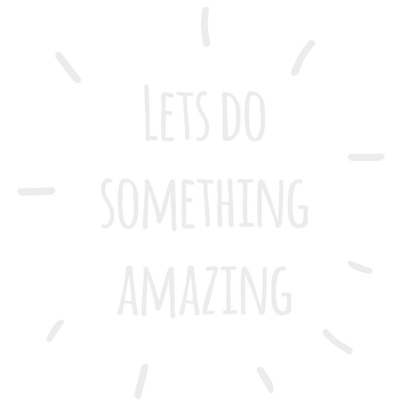 Décalcomanie murale « let do quelque chose incroyable », H 60 po x l 56 po x P 0,01 po, Blanc