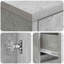Engineered Wood Linen Cabinet-24828251
