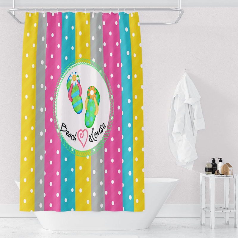 Lucienne Single Shower Curtain, 70" H x 72" W