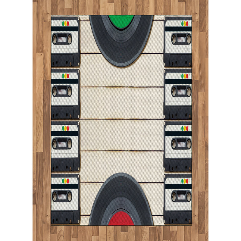Tapis décoratif Indie High Density, Rectangle— 4 pi x 5 pi 8 po