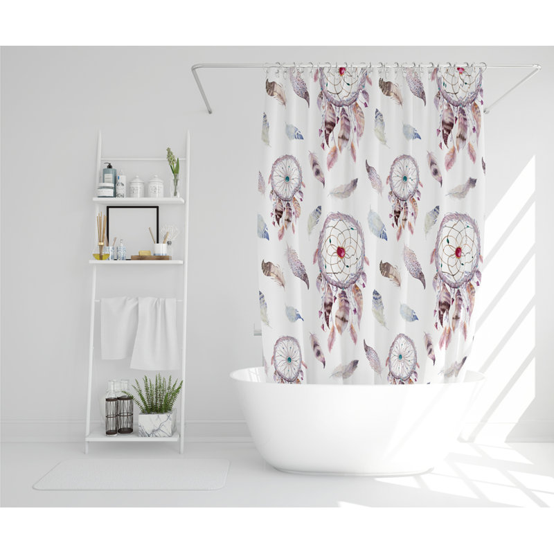 Brookside Polyester Shower Curtain Set