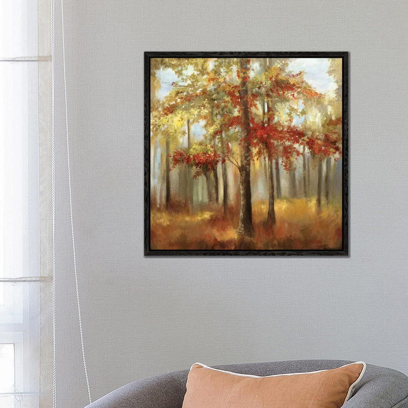 Soft Light I by Allison Pearce - Painting on Canvas, Black Framed Canvas, 66.04 cm H x 66.04 cm W