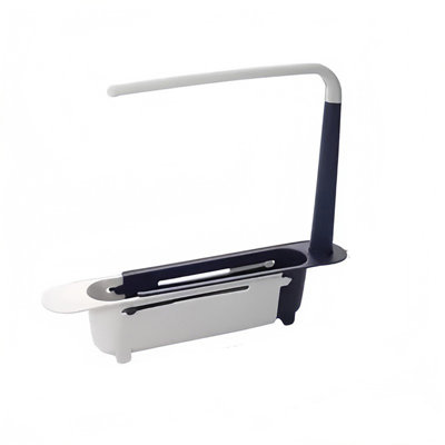 Sink storage rack Telescopic Sink Caddy Kitchen Sink Basket With Extendable Arm Removable  To Clean Sink Organizer For Kitchen Over Sink Spongefor Dis