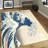 Handcrafted Artistic Bohemian With Pile Soft Printed Rug Featuring Geometric Design Ideal for Home and Office Decor-815581695