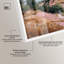 Décoration murale rustique «Ochre Hills II» par Art Remedy, cadre blanc, 31 x 21-62767366-62767363