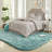 Elegant 8 Piece Bedding Sets, Hypoallergenic Polyester With Embroidered Style For Ultimate Comfort