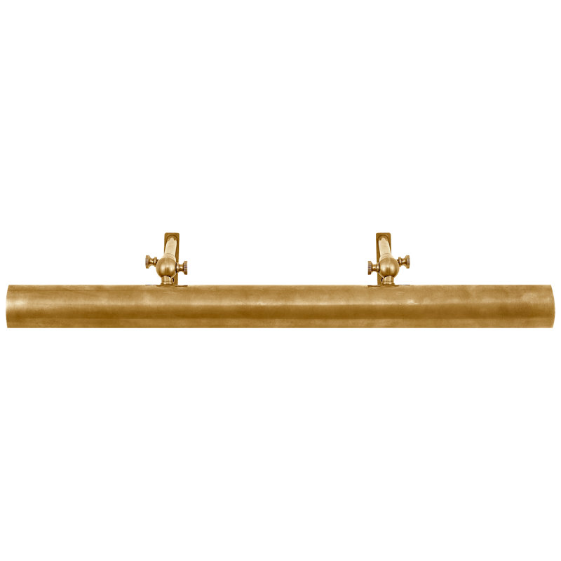 Frame Makers 24" Picture Light, Hand-Rubbed Antique Brass