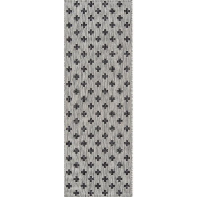 Umbria Striped Geometric Outdoor Rug