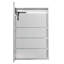 Armoire à pharmacie rectangulaire en aluminium avec miroir et lumière, l 24 po x H 36 po, à intensité variable, anti-buée, entièrement assemblée-1139733740-1139733736