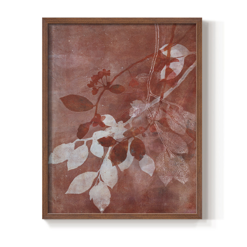 «Branching Out», impression encadrée en bois massif, Brun, H 28 po x l 22 po