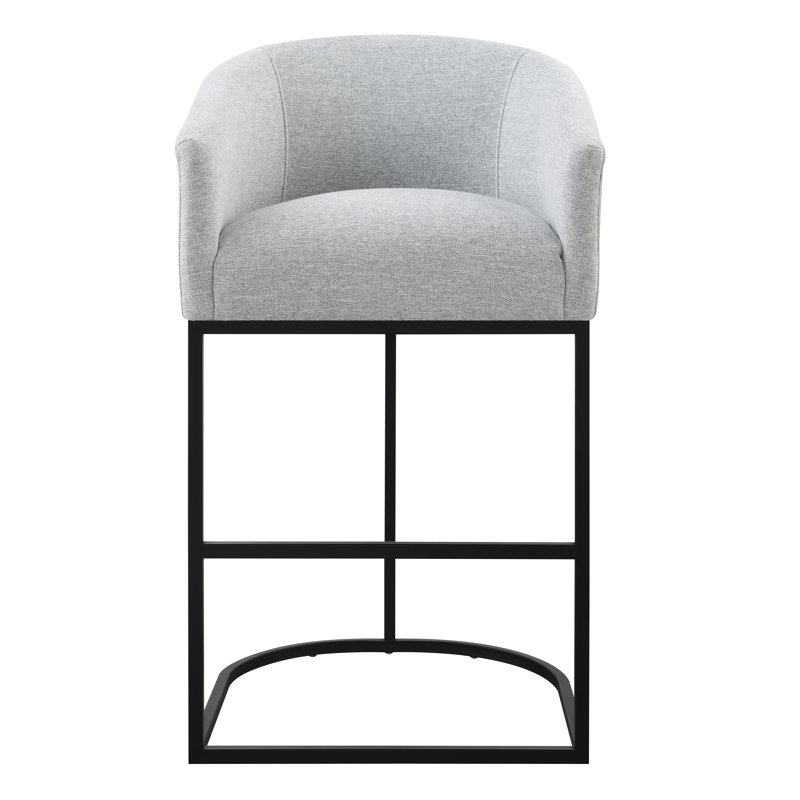 Tabouret de bar et de comptoir autrichien, Tabouret de bar (siège d'une hauteur de 29,9 po), gris
