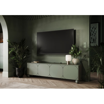 Ekstrom Unfinished TV Stand for TVs up to 55"