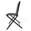 Ensemble de bistro 3 pièces, ensemble de table de patio pliable et chaises, ensemble de mobilier d'extérieur