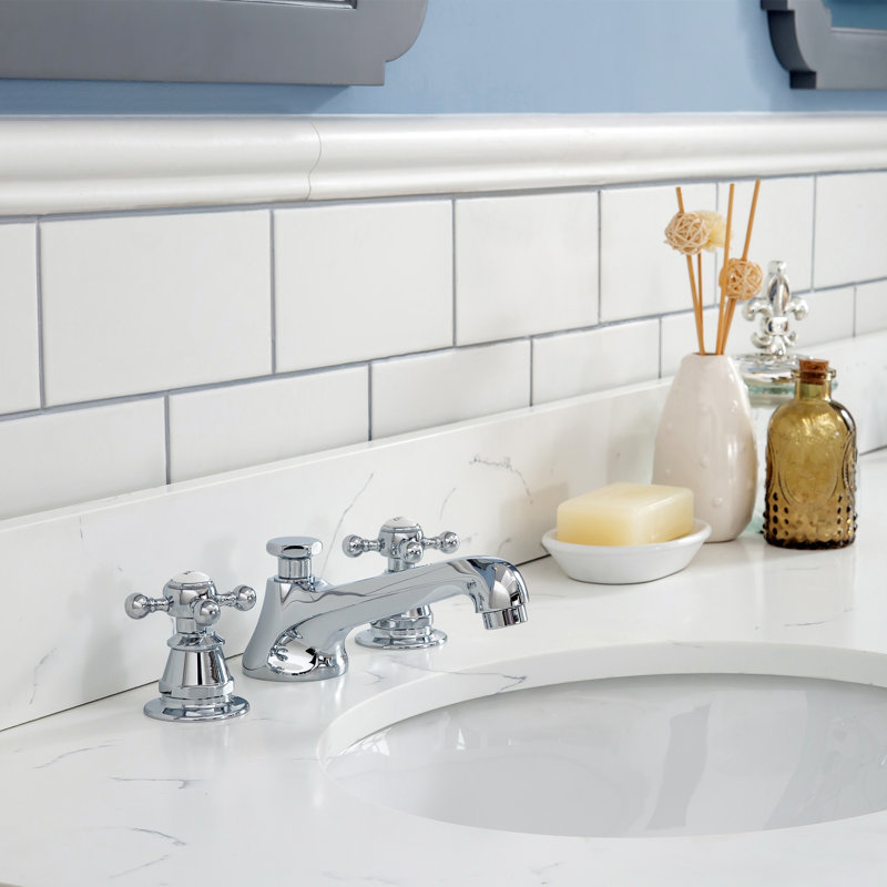 Bernardo 72'' Double Bathroom Vanity with Engineered Marble Top, Cashmere Gray, Quartz Carrara