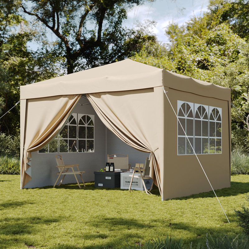 4 Person Tent, Beige