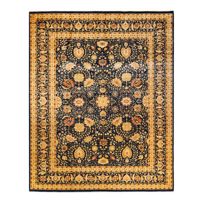 Classic One-of-a-Kind 9' 1" X 11' 6" Hand Knotted Area Rug