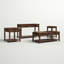 Colchester 4 Piece Living Room Table Set w/ 1 Cocktail, 1 Console, & 2 End Tables