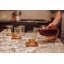 Boîte à whisky avec décanteur et 4 verres à whisky