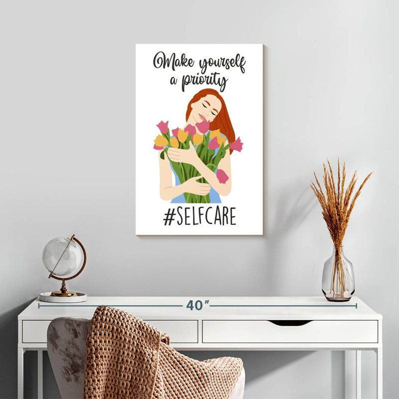 Tergel Self-Care Quote IV, 24" H x 16" W
