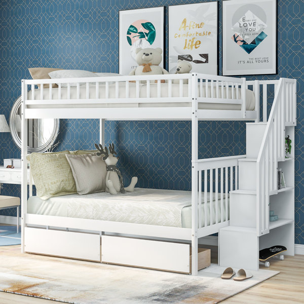 Isabelle & Max™ Dumt Kids Full Over Full Bunk Bed & Reviews | Wayfair