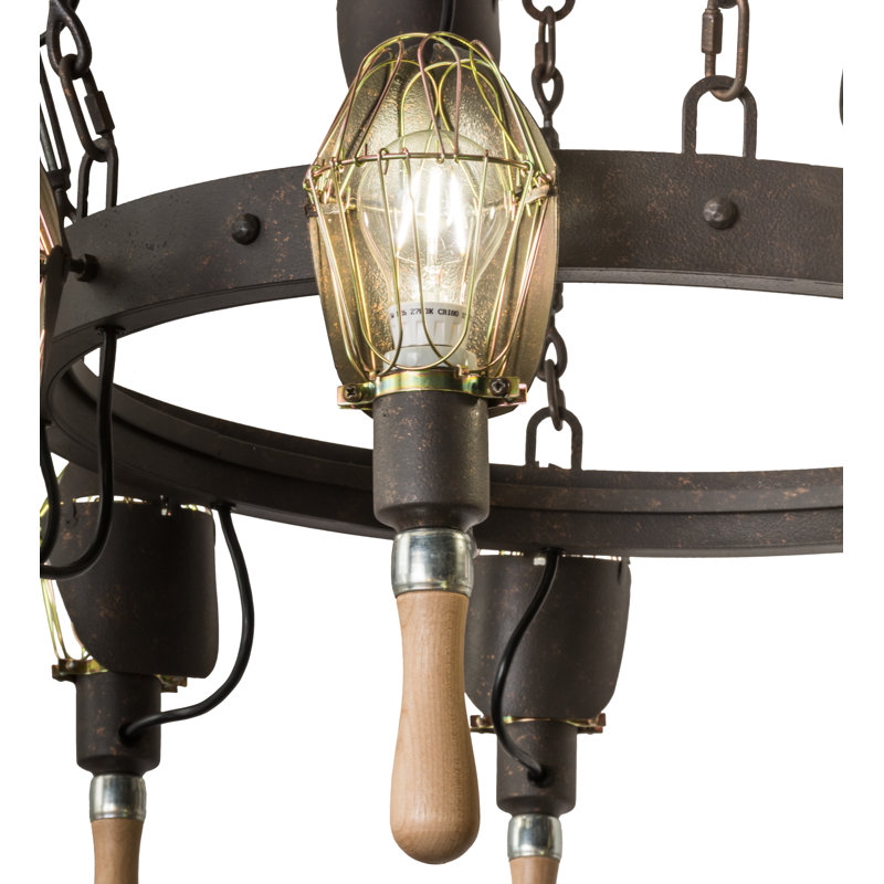 Rustic Lodge 63 - Light Chandelier